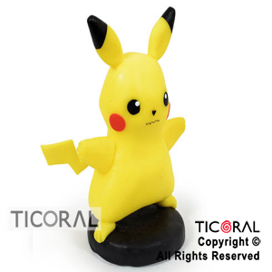 ADORNO PIKACHU A. PORCELANA FRIA x 1